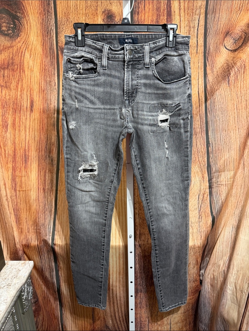 Aero Men’s Super Skinny Distressed Jeans Size 30/32
